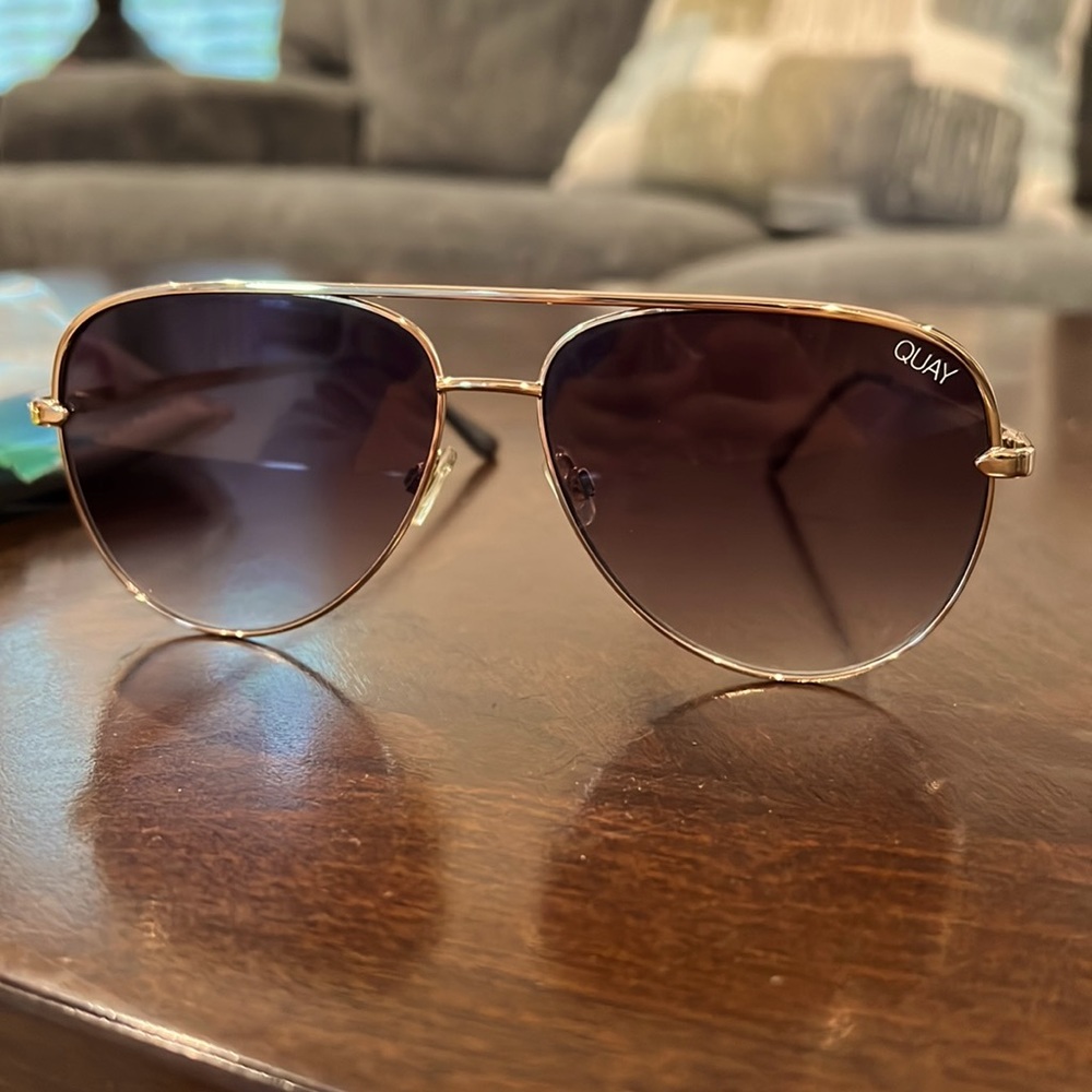 Quay aviator sunglasses
